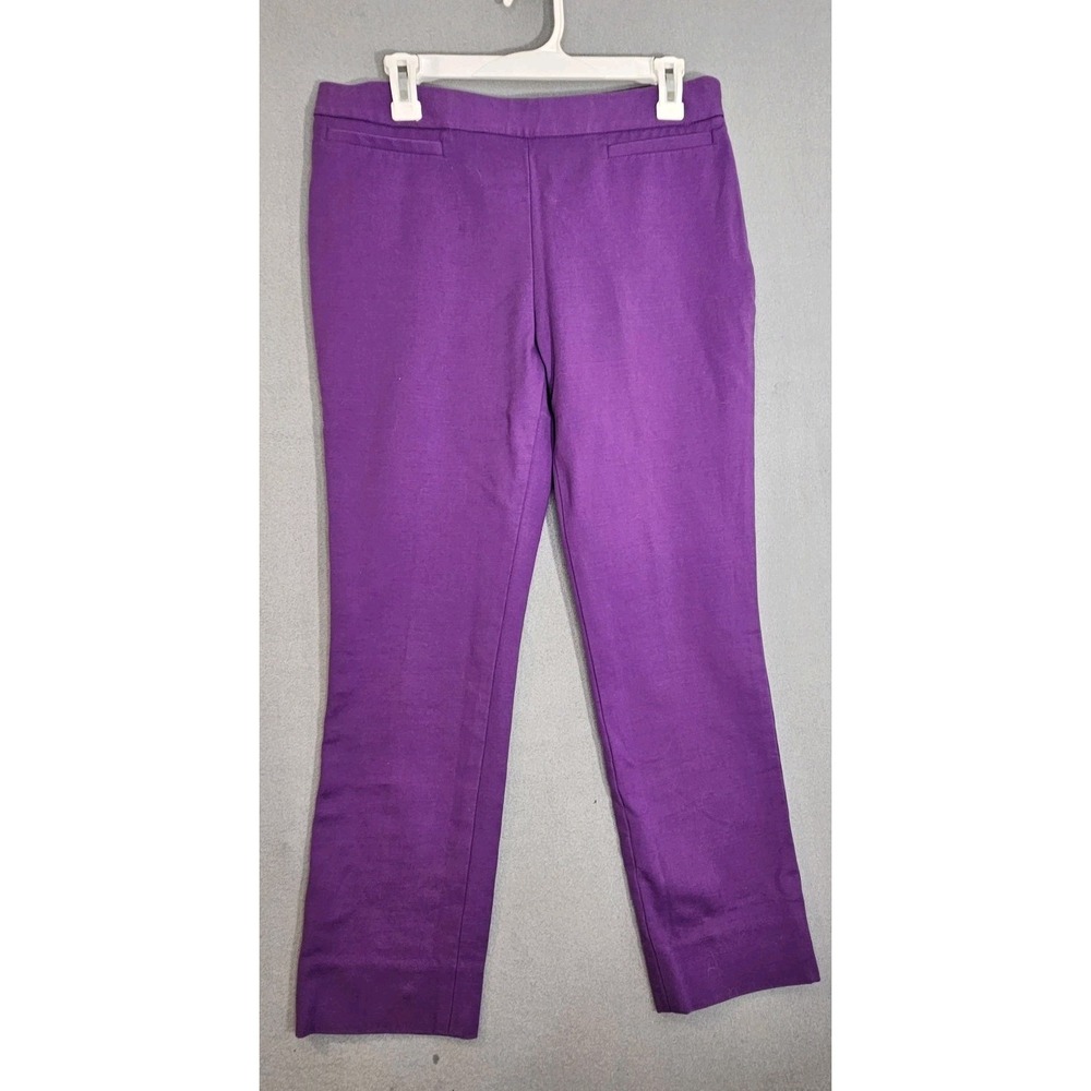 Kate Spade Women's Purple Ankle Trousers Size 8